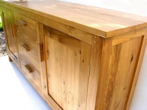 large bespoke oak sideboard