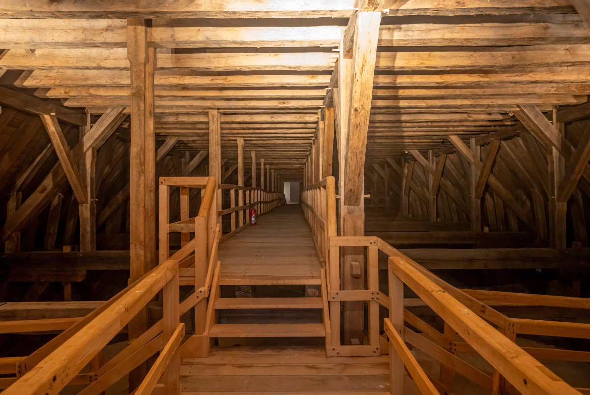 Notre Dame roof structure