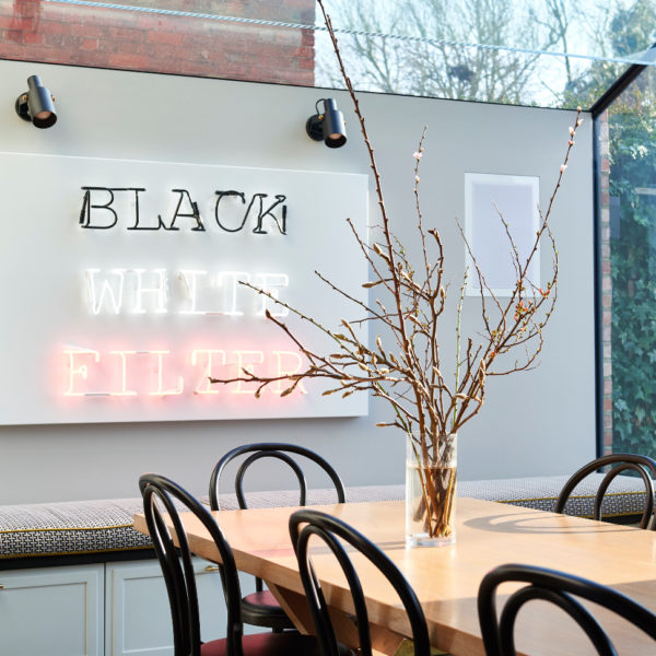 Bespoke table for an interior designer London