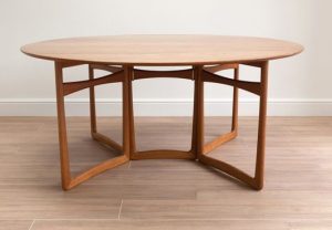 Mid century drop leaf gate leg table