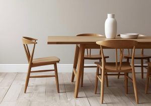 Scandinavian inspired dining room