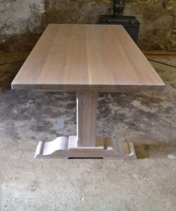 Oak table finishes with Isoguard chalked oak treatment oil
