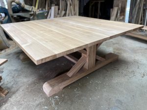 Kitchen table for a client in Provence