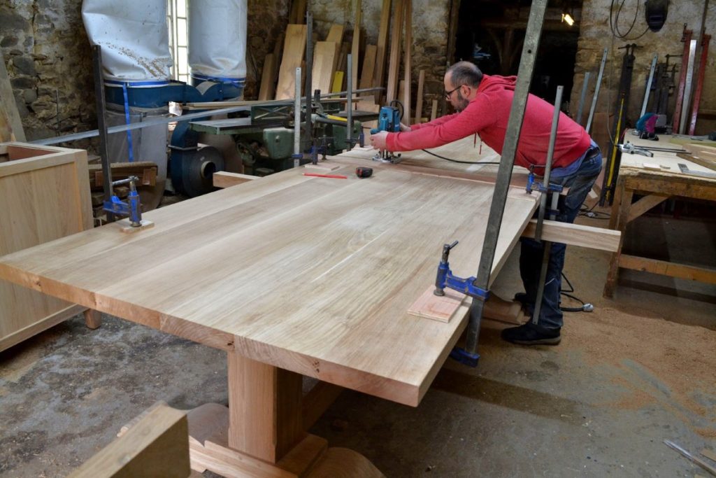 Handmade oak dining tables