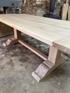 Custom made dining table