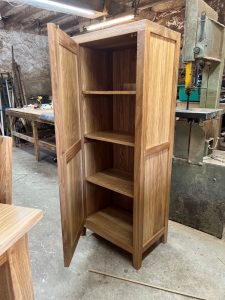 Linen cupboard with shelves