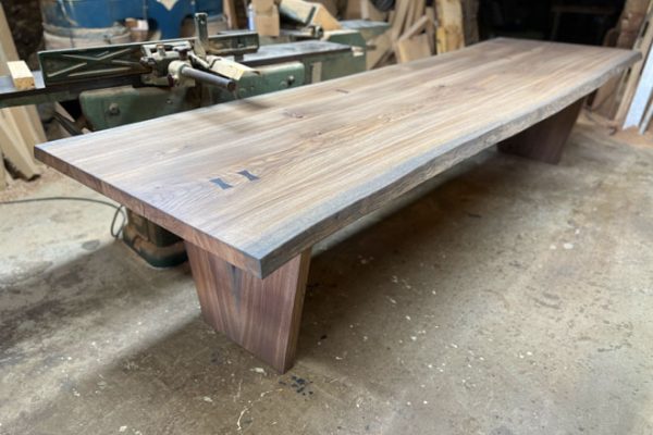 Bespoke live edge dining table
