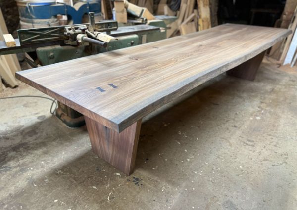 Bespoke live edge dining table