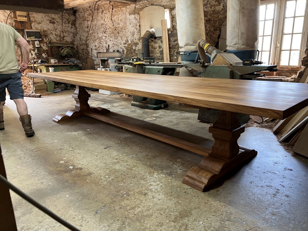 Bespoke refectory monastery table Bespoke refectory monastery table
